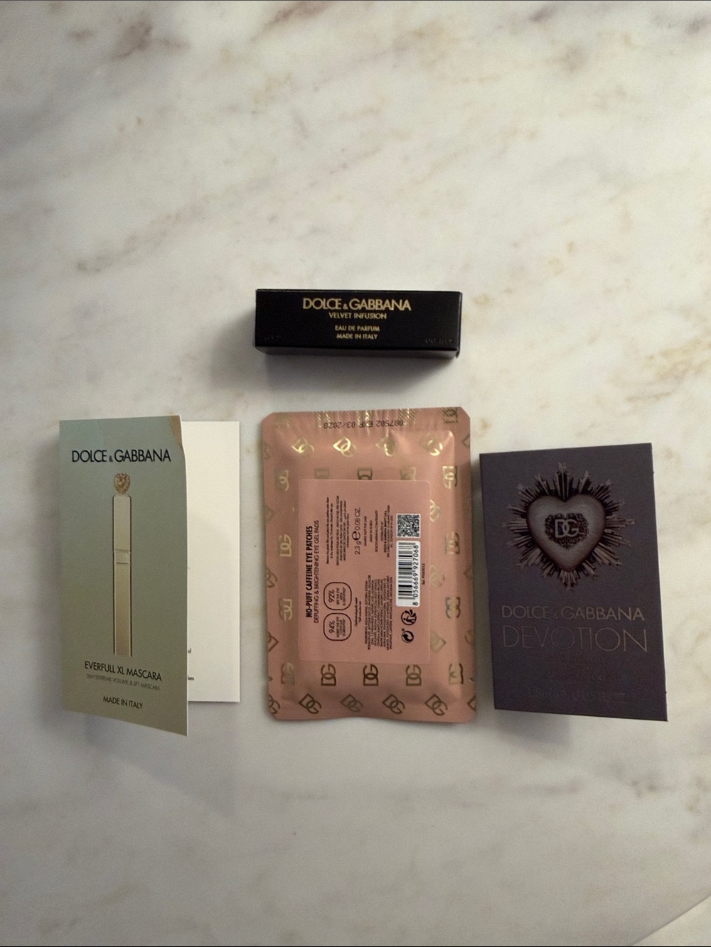 Dolce & Gabbana Four Piece Makeup and Beauty Bundle